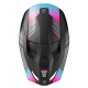 CASQUE SHOT FURIOUS MIRAGE BLEU / ROSE MAT