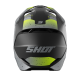 CASQUE SHOT FURIOUS MIRAGE GRIS / JAUNE