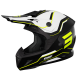 CASQUE SHOT PULSE LINES NOIR / JAUNE FLUO