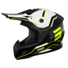 CASQUE SHOT PULSE LINES NOIR / JAUNE FLUO