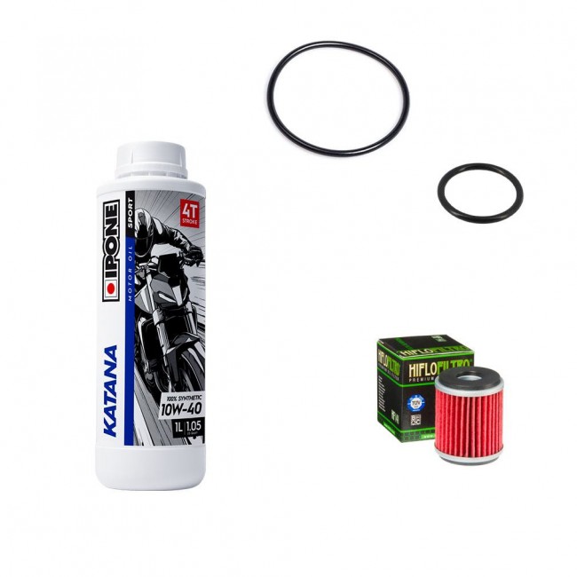 Pack Vidange Yamaha XSR125 2008 à 2024 - Ipone Katana