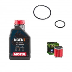 Pack Vidange Yamaha XSR125 2008 à 2024 - Motul NGEN 7