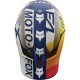 Casque FOX V3 DRAFTR LT Bleu