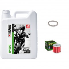 Pack Vidange Suzuki LTZ 400 - Ipone R4000