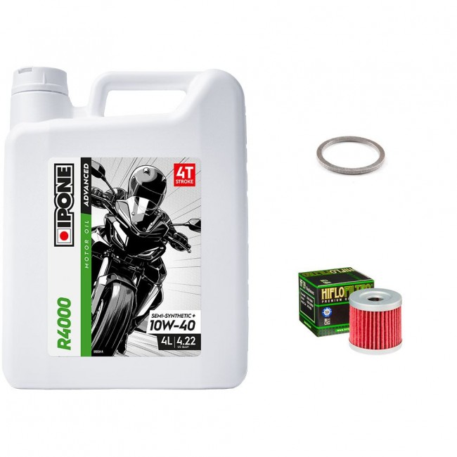 Pack Vidange Suzuki LTZ 400 - Ipone R4000