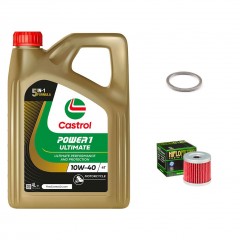 Pack Vidange Suzuki LTZ 400 - Castrol Power 1 Ultimate