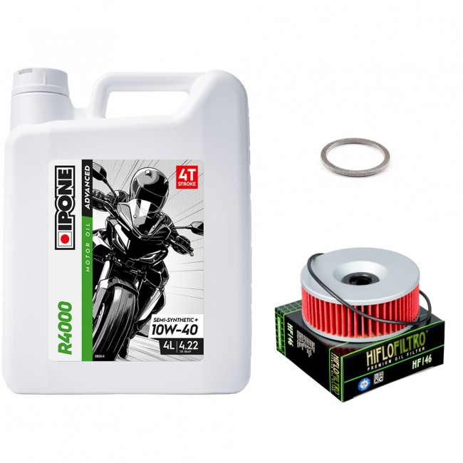 Pack Vidange Yamaha VMAX 1200 1985 à 1995 - Ipone R4000