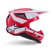 Casque Alpinestars SM3 Heat rouge blanc