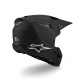 Casque Alpinestars SM3 Solid Noir Mat