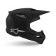 Casque Alpinestars SM3 Solid Noir Mat