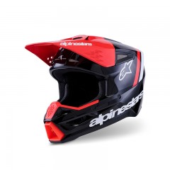 Casque Alpinestars SM3 Radium noir rouge