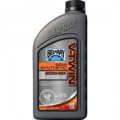 Huile moteur 20W50 Semi-synthèse 1L V-Twin - BEL-RAY