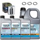 Pack vidange complet Harley M8 - Mineral - Chrome