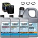 Pack vidange complet Harley M8 - Mineral - Noir