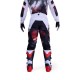 Pantalon Fox 180 Kairos | Blanc/Rouge fluo