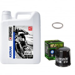 Pack Vidange Kawasaki ZX6R - Ipone Katana