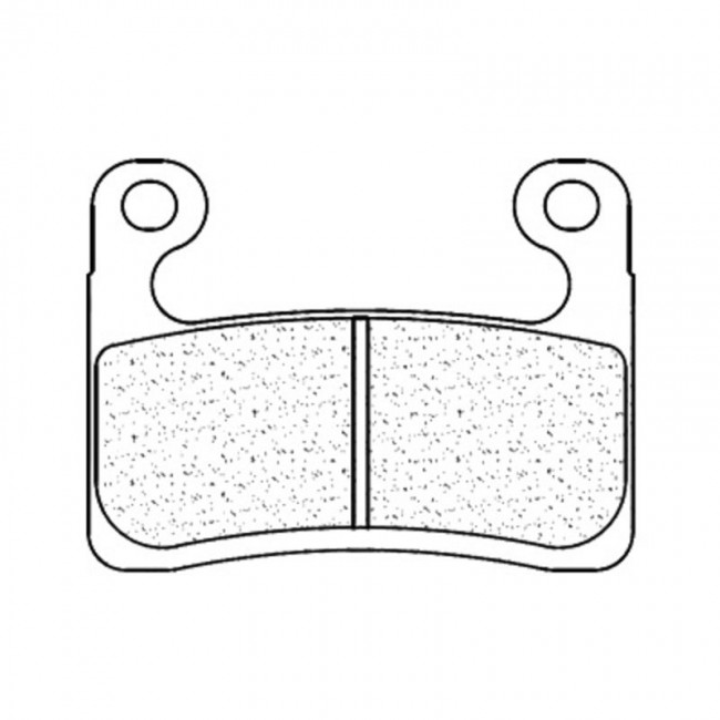 Plaquettes de frein avant CL BRAKES 1257A3+