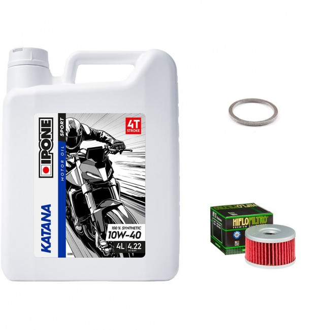 Pack Vidange Suzuki DR600 - Ipone Katana