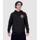 Sweat à capuche Racewear Fox noir