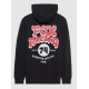 Sweat à capuche Racewear Fox noir