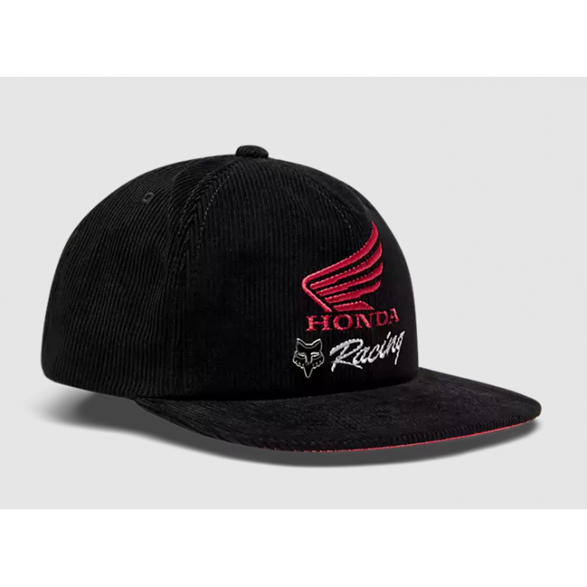 Casquette Ajustable Honda Noir/Rouge