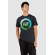 T-shirt Kawasaki Fox Noir