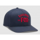 Casquette Slogan Snapback Fox bleu