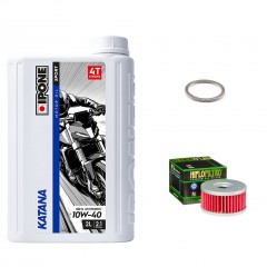 Pack Vidange Suzuki Intruder 125 - Ipone Katana