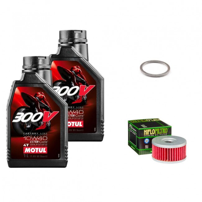 Pack Vidange Suzuki Intruder 125 - Motul 300V