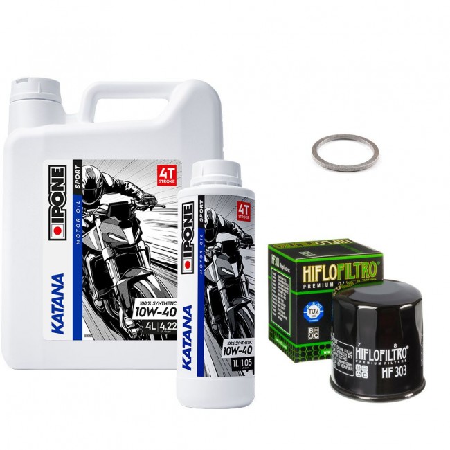 Pack Vidange Kawasaki ZZR 1400 - Ipone Katana
