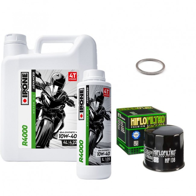 Pack Vidange Suzuki GSX 1400 2001 à 2007 - Ipone R4000