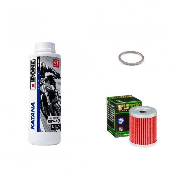Pack Vidange Suzuki VanVan 125 - Ipone Katana