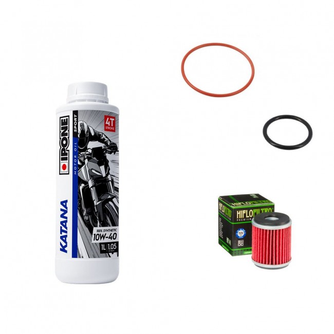 Pack Vidange Yamaha MT125 2015 à 2024 - Ipone Katana