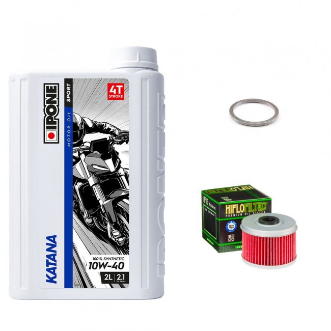 Pack Vidange Honda XL 125 Varadero - Ipone Full Power Katana