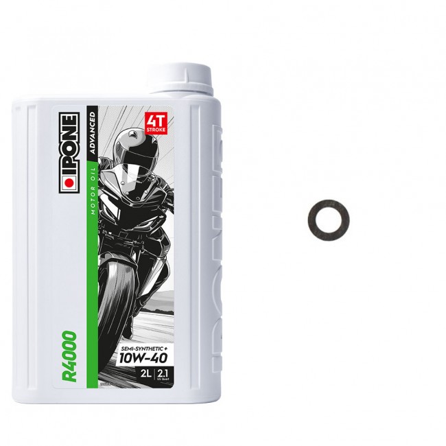 Pack Vidange Yamaha YBR125 - Ipone R4000