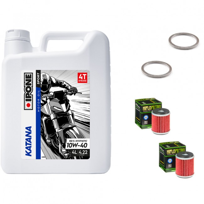 Pack Vidange Yamaha YFZ450 / YFZ450R - Ipone Katana