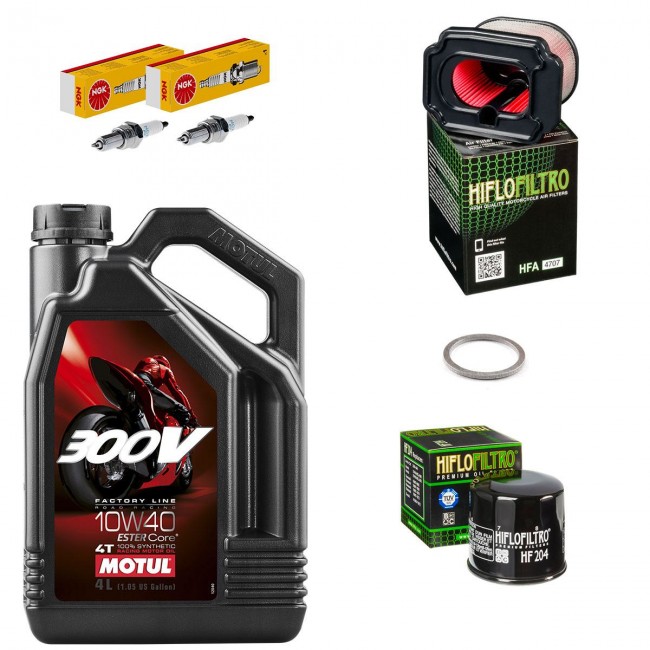 Kit entretien révision Yamaha MT07 - MOTUL 300V