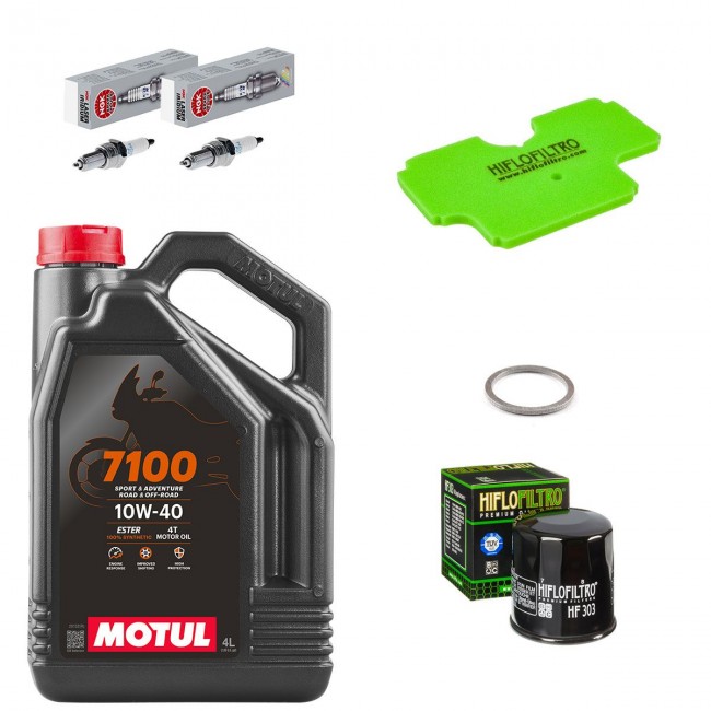 Kit entretien révision Kawasaki ER6N 2007/2008 - MOTUL 7100