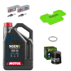 Kit entretien révision Kawasaki ER6N 2007/2008 - MOTUL NGEN5