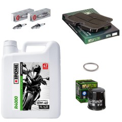 Kit entretien révision Kawasaki ER6N 2009 à 2012 - Ipone R4000