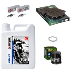 Kit entretien révision Kawasaki ER6N 2009 à 2012 - Ipone Katana