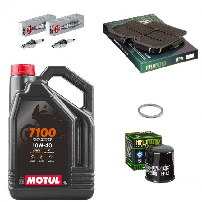 Kit entretien révision Kawasaki ER6N 2009 à 2012 - MOTUL 7100