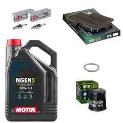 Kit entretien révision Kawasaki ER6N 2009 à 2012 - MOTUL NGEN5