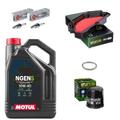 Kit entretien révision Kawasaki ER6N 2013 à 2016 - MOTUL NGEN5