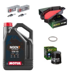 Kit entretien révision Kawasaki ER6N 2013 à 2016 - MOTUL NGEN7