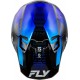 Casque FLY RACING Formula - noir carbone/bleu
