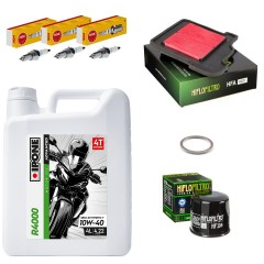 Kit entretien révision Yamaha MT09 2013 à 2020 - Ipone R4000