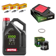 Kit entretien révision Yamaha MT09 2013 à 2020 - MOTUL 5100