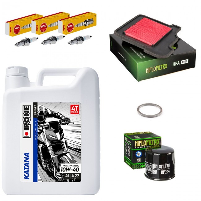 Kit entretien révision Yamaha MT09 2013 à 2020 - Ipone Katana