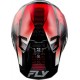 Casque FLY RACING Formula noir carbone/rouge S